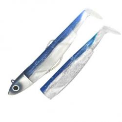 Combo Black Minnow 140 Off Shore - 14cm - 40g - Taille 4 Bleu + Rech. Bleu