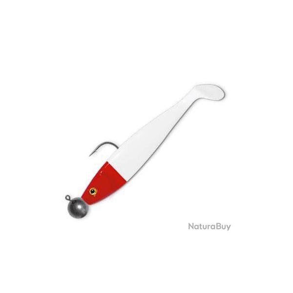 Delalande Shad Gt Mont? 9cm + T?te 7g B Tete Rouge - Par 3