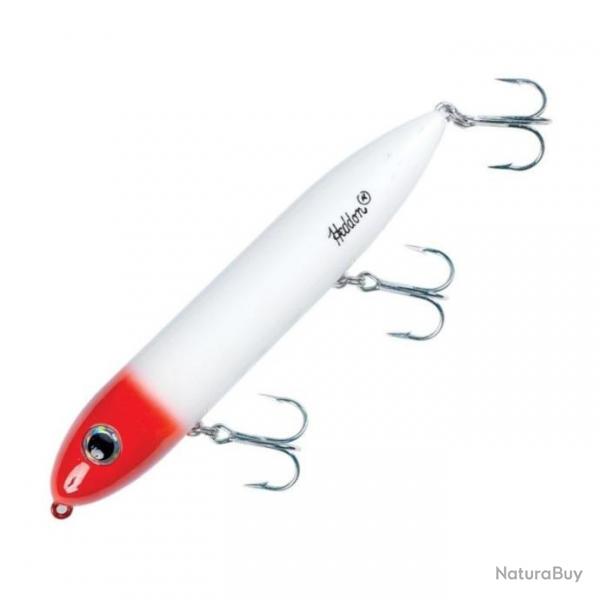 Heddon Super Spook 12,5cm 25g Blanc/tete Rouge (rh)