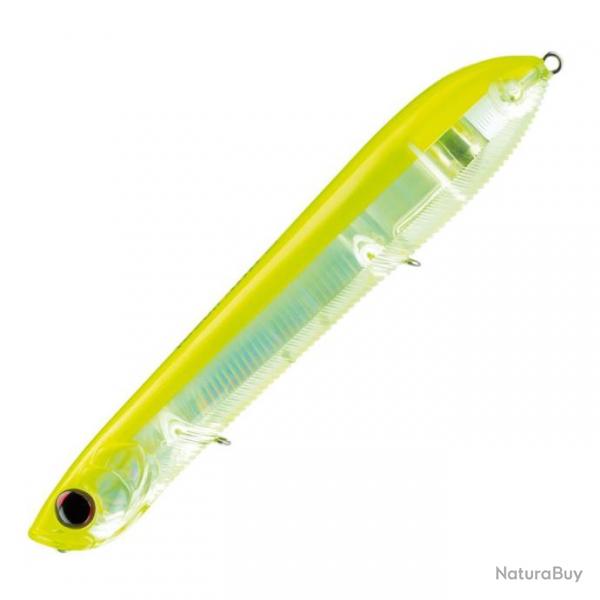 Yo-zuri 3db Pencil Popper (f) 13.5cm 27.5g Prism Chartreuse Silver