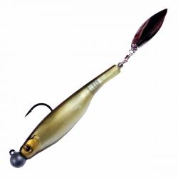 Leurre Souple Hyperlastic Dartspin Jig Head 12cm 12g - Arkansas - Silver