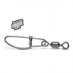 Emerillon ? Agrafe En Inox Crane Swivel + Agrafe Crosslock Taille 2 - Par 5