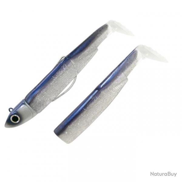 Combo Black Minnow 90 Off Shore - 9cm - 10g - Taille 2 Electric Blue