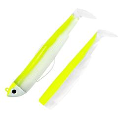 Combo Black Minnow 120 Shore - 12cm - 12g - Taille 3 Fluo Yellow