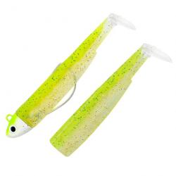 Combo Search Black Minnow 12cm 18g - Taille 3 - Lime Juice Uv