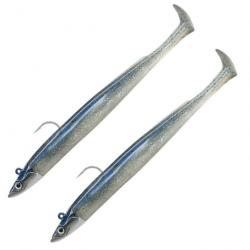 Double Combo Off Shore Crazy Paddle Tail 15cm 10g Electric Blue