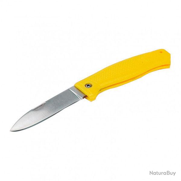 Couteau Inox Pliant 8.5cm Flashmer Jaune