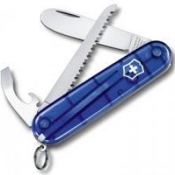BEL2 COUTEAU SUISSE VICTORINOX "MY FIRST VICTORINOX" BLEU 9 FONCTIONS NEUF