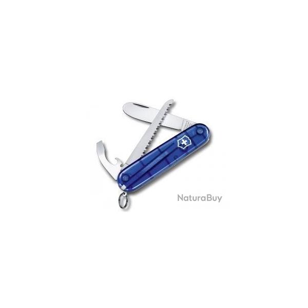 BEL2 COUTEAU SUISSE VICTORINOX "MY FIRST VICTORINOX" BLEU 9 FONCTIONS NEUF
