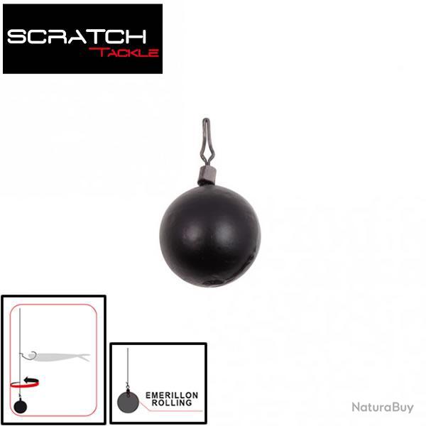 Plomb Scratch Tackle Round Drop Shot 7g