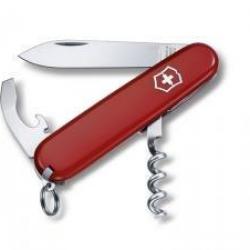 BEL14 COUTEAU SUISSE VICTORINOX ROUGE "WAITER" 9 FONCTIONS NEUF