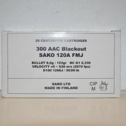 10 Boite De Balle 300 AAC Blackout