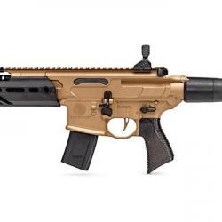 Pistolet mitrailleur à plomb CO2 4,5 mm SIG SAUER MCX RATTLER CANEBRAKE