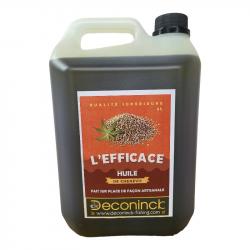 Huile de Chenevis supérieure 5L Deconinck Fishing