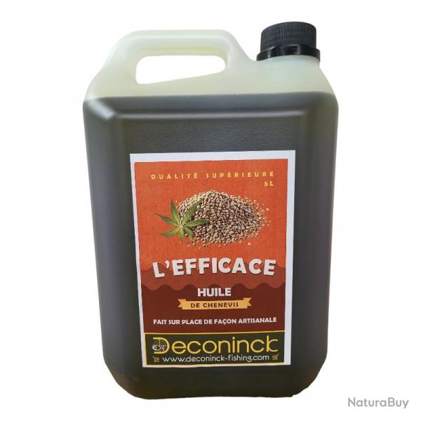 Huile de Chenevis suprieure 5L Deconinck Fishing