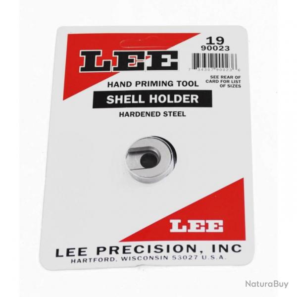 Shell holder N19 pour amorceurs Lee