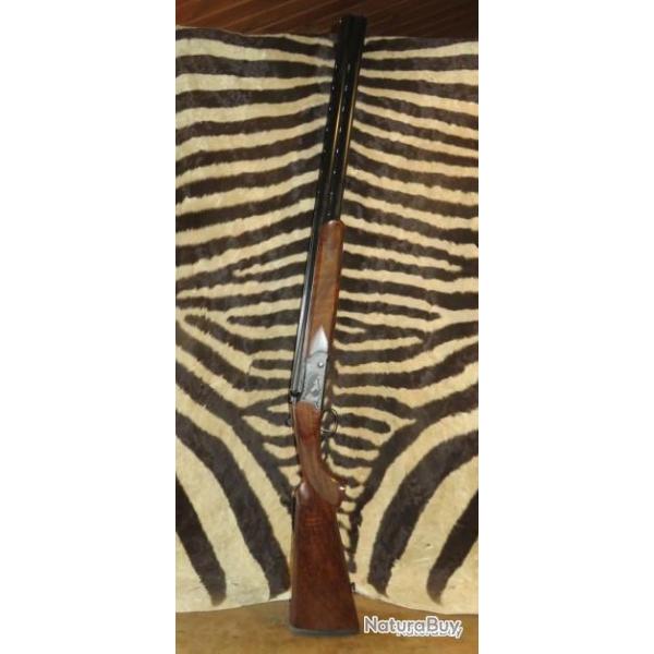 Fusil superpos Country cal.12/76 canons 71 cm bascule ergal 5 chokes, extracteur, monodtente