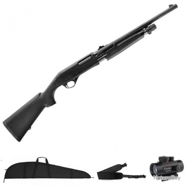 Fusil  pompe Stoeger P3000R Synthtique - Cal. 12/76 et ac - 12/76
