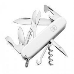 BEL42 COUTEAU SUISSE VICTORINOX "CLIMBER" BLANC 15 FONCTIONS NEUF
