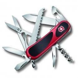 BEL50 COUTEAU SUISSE VICTORINOX "EVOGRIP SECURITY 17" ROUGE 16 FONCTIONS NEUF