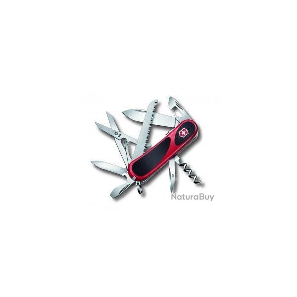 BEL50 COUTEAU SUISSE VICTORINOX "EVOGRIP SECURITY 17" ROUGE 16 FONCTIONS NEUF