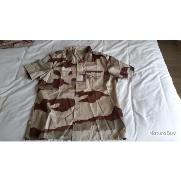 chemisette camouflage dsert