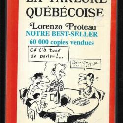 la parlure québécoise de lorenzo proteau
