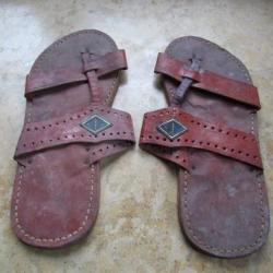 nails touareg désert Sahara méhariste compagnie Saharienne portée légion étrangère sandalette