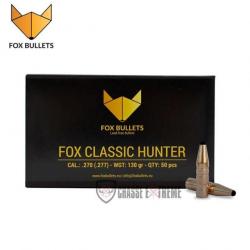 50 Ogives FOX Classic Hunter 130Gr Cal 270 (.277)