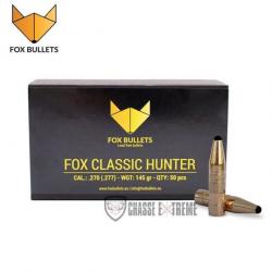 50 Ogives FOX Classic Hunter 145Gr Cal 270 (.277)