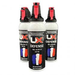 UX PRO / UMAREX - 3X Bombe Spray Gel actif CS 100 ml de défense UMAREX