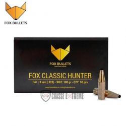 50 Ogives FOX Classic Hunter 180Gr Cal 8mm (.318)