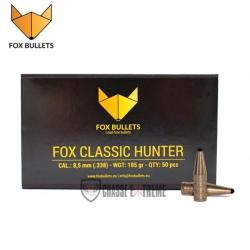 50 Ogives FOX Classic Hunter 185Gr Cal 8.5mm (.338)