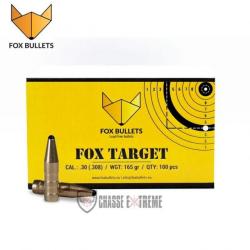 100 Ogives FOX Target 165gr Cal 30 (.308)