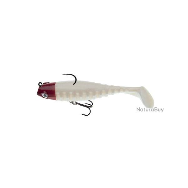 Leurre Souple Delalande Neo Swim IW 16cm 16cm 80g 061 - Blanc Tte Rouge