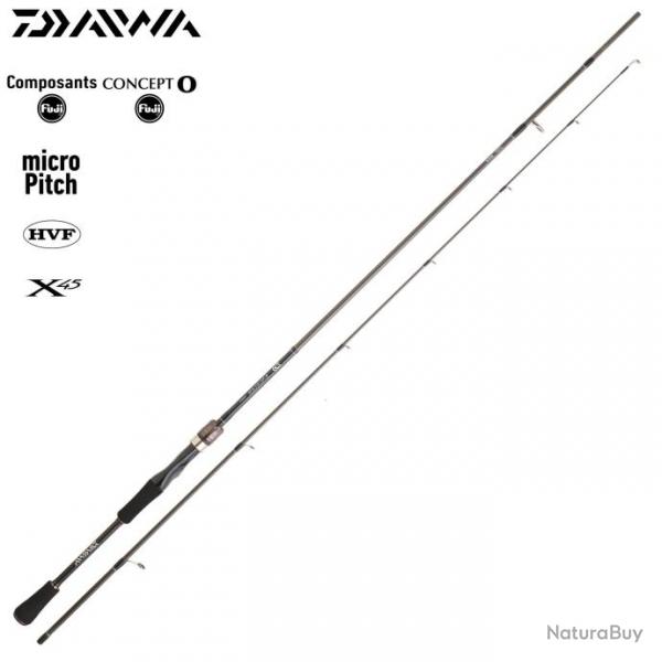 Canne Spinning Daiwa Exceler 802 MHFS 2.44m 7-28g