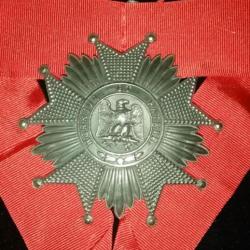 Superbe Plaque de Grand Officier de l'Ordre de la Légion d'Honneur REPRO 119,5 grs !!