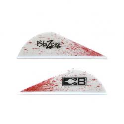 BOHNING - Plume BLAZER 2" WSPT WHITE SPATTER