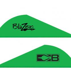 BOHNING - Plume BLAZER 2" NG NEON GREEN