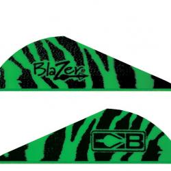 BOHNING - Plume BLAZER 2" GT GREEN TIGER