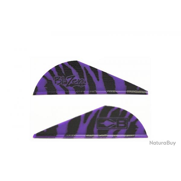 BOHNING - Plume BLAZER 2" PUT PURPLE TIGER