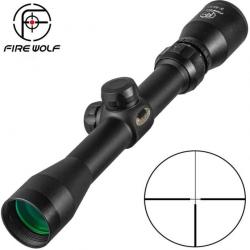 Fire Wolf 3-9X32 Lunette Visée Verre vert Réticule Vue Plein Air Tireur Embusque Chasse Airsoft