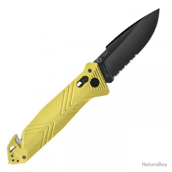 Couteau de poche Cac jaune