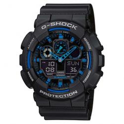 Montre G-Shock Classic GA-100 noir/bleu