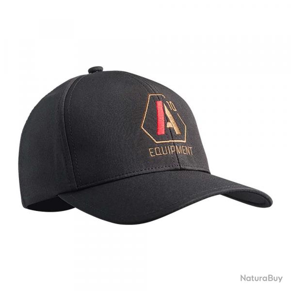 Casquette Stretch Fit A10 noir logos tan / rouge NOIR SM