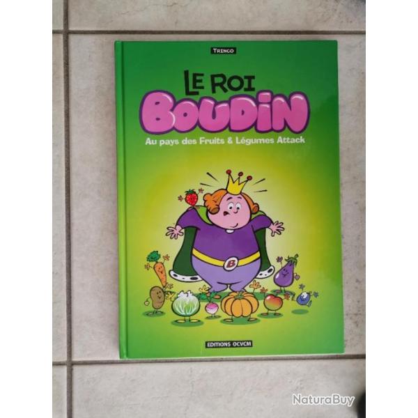 BD Le Roi Boudin au pays des fruits & lgumes attack