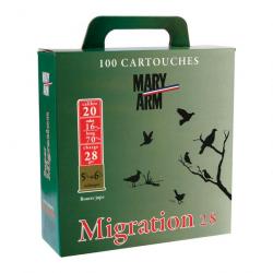 Pack de 100 cart MIGRATION 20 70 28g pb 5+6 Taille 1