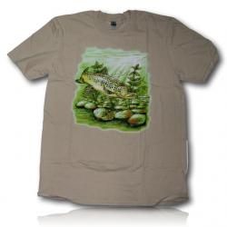 Tee Shirt Pêche Truite XL