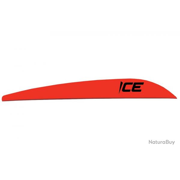 BOHNING - Plumes ICE 3" NR NEON RED