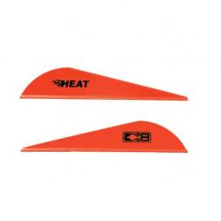 BOHNING - Plume HEAT 2.5" NR NEON RED